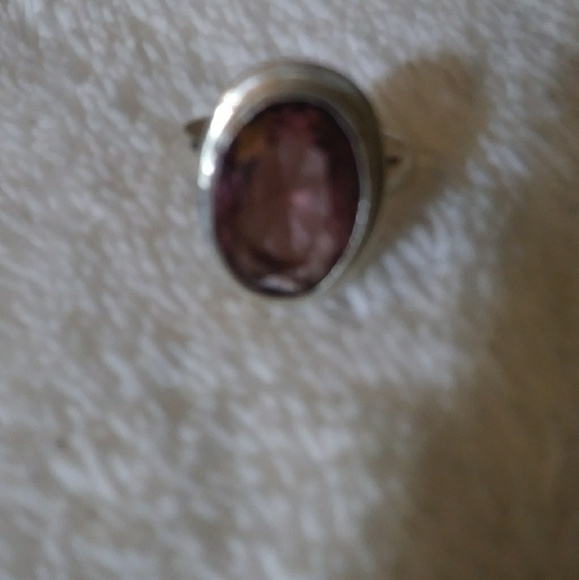 Genuine Amethyst 925 Silver Ring💜 - Picture 3 of 8